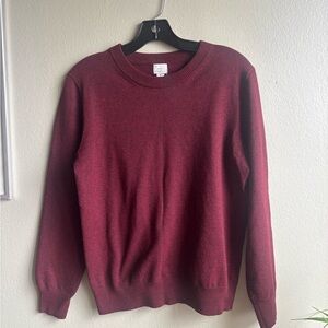 a new day Crewneck Sweater - Wine/Burgundy